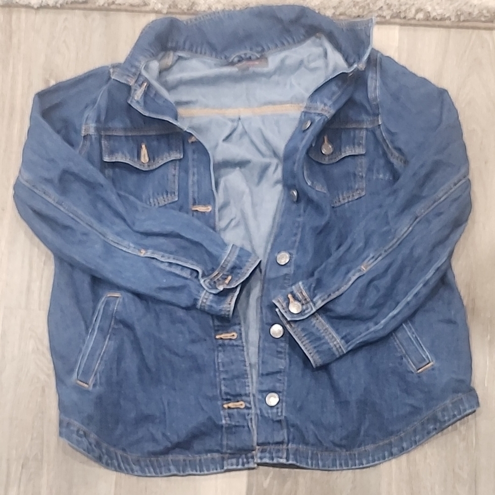 Casual Blue Denim Jacket